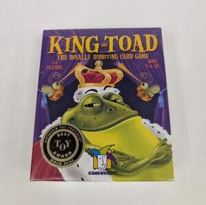 King Toad The Royally Ribbeting Card Game 2-6 Players